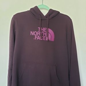 Purple North Face hoodie